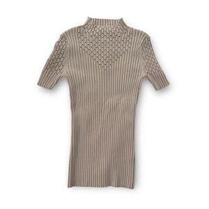 Truth by Republic ribbed mock neck top
